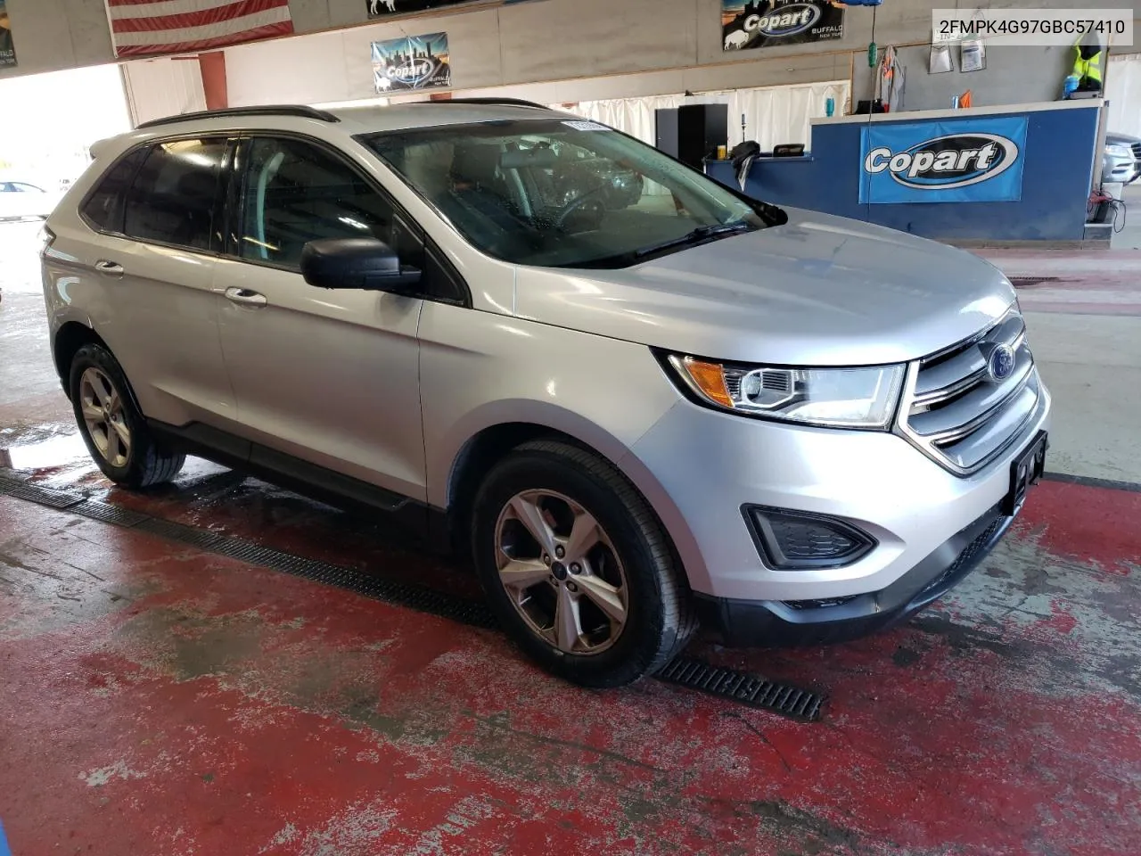 2016 Ford Edge Se VIN: 2FMPK4G97GBC57410 Lot: 72153864