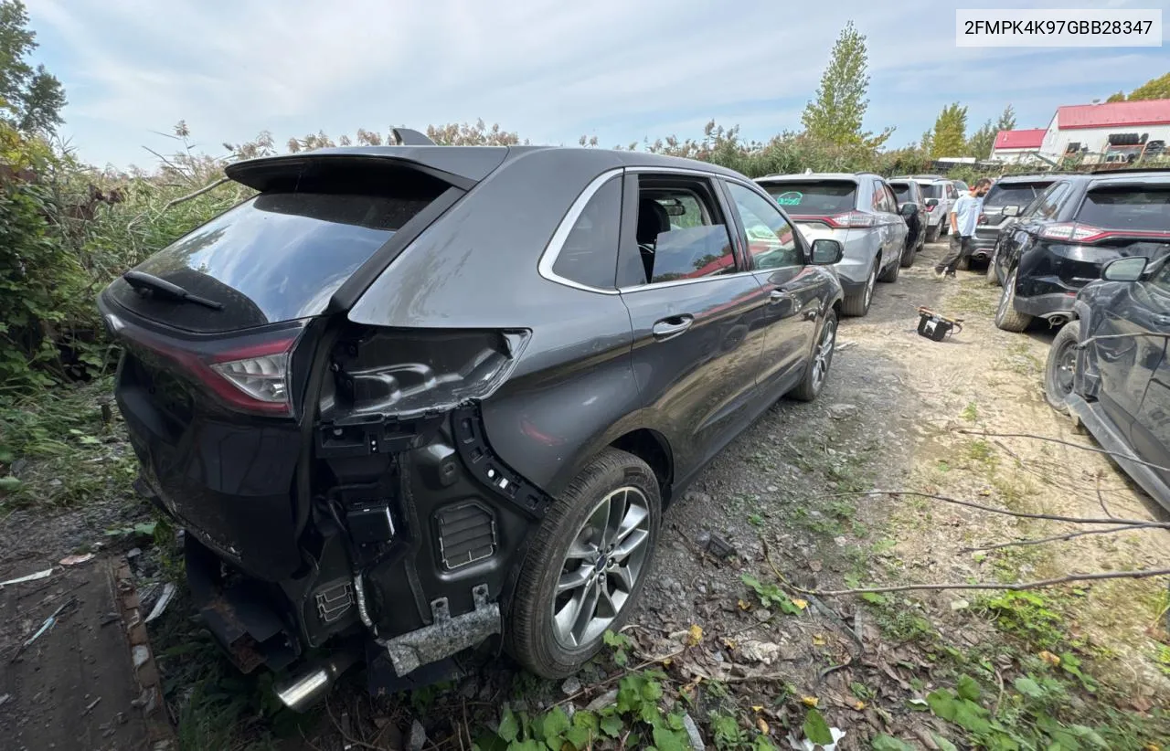 2FMPK4K97GBB28347 2016 Ford Edge Titanium