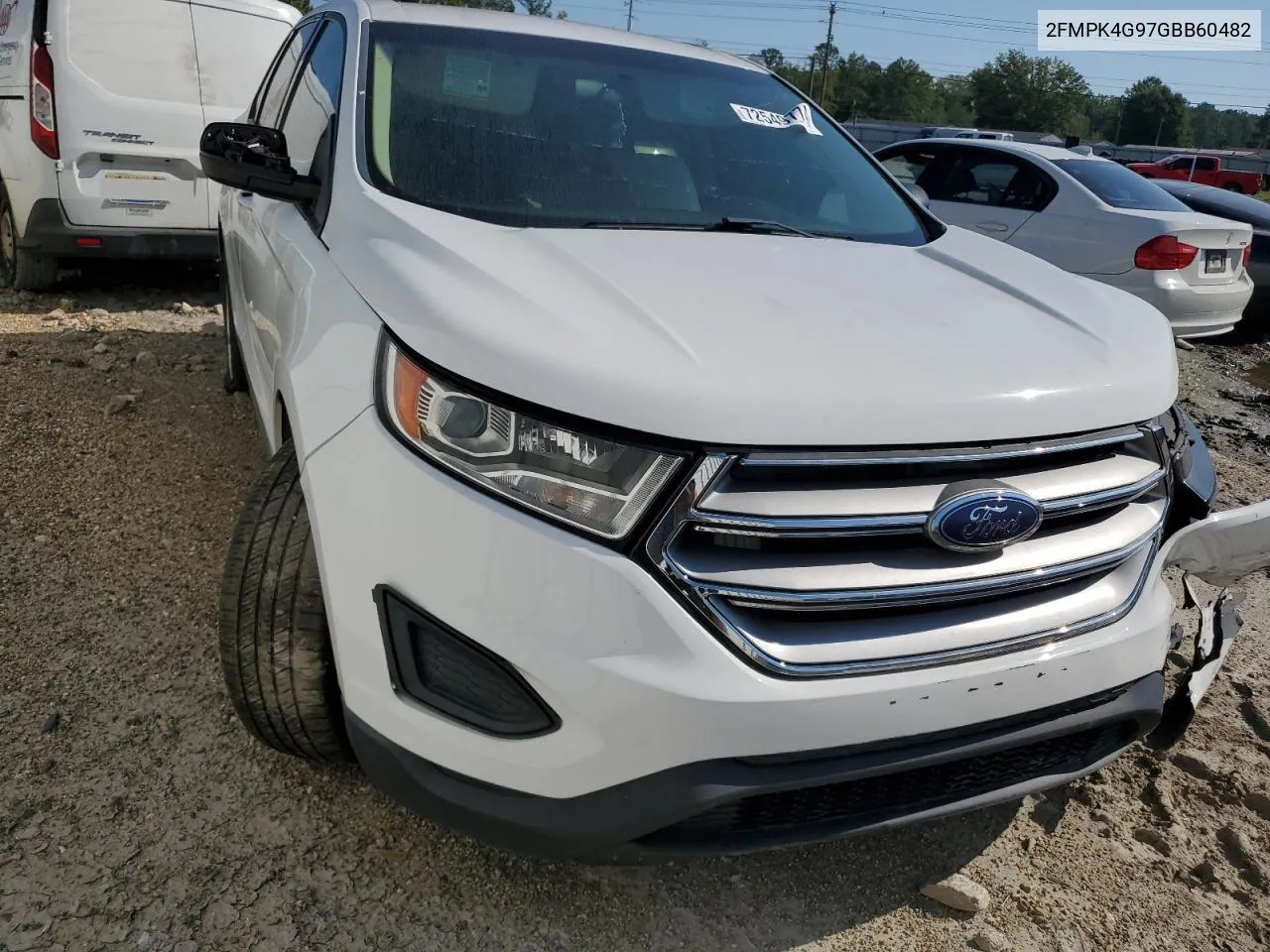 2016 Ford Edge Se VIN: 2FMPK4G97GBB60482 Lot: 72549774