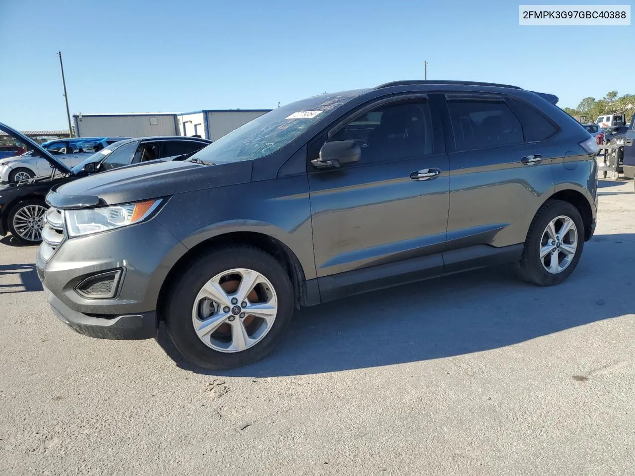 2016 Ford Edge Se VIN: 2FMPK3G97GBC40388 Lot: 72779354