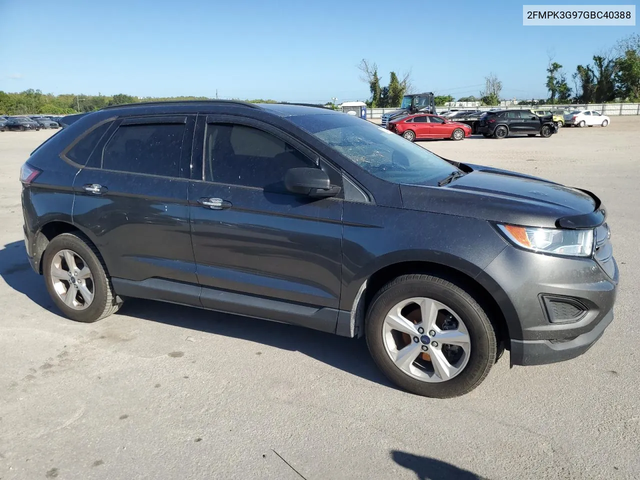 2016 Ford Edge Se VIN: 2FMPK3G97GBC40388 Lot: 72779354