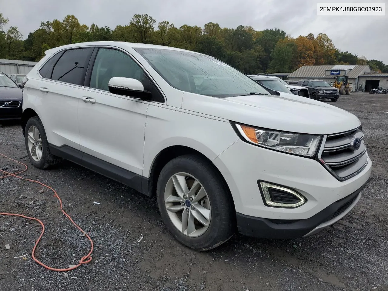 2016 Ford Edge Sel VIN: 2FMPK4J88GBC03923 Lot: 72918824