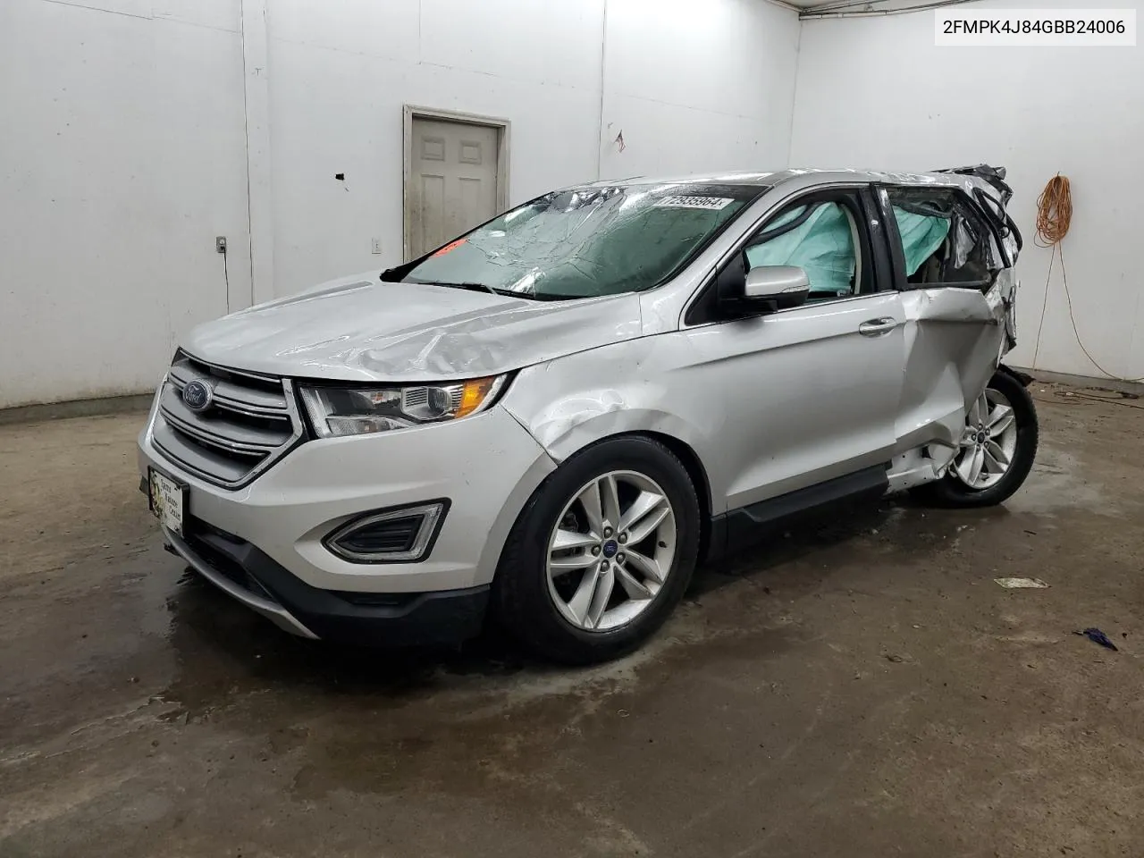 2016 Ford Edge Sel VIN: 2FMPK4J84GBB24006 Lot: 72935964