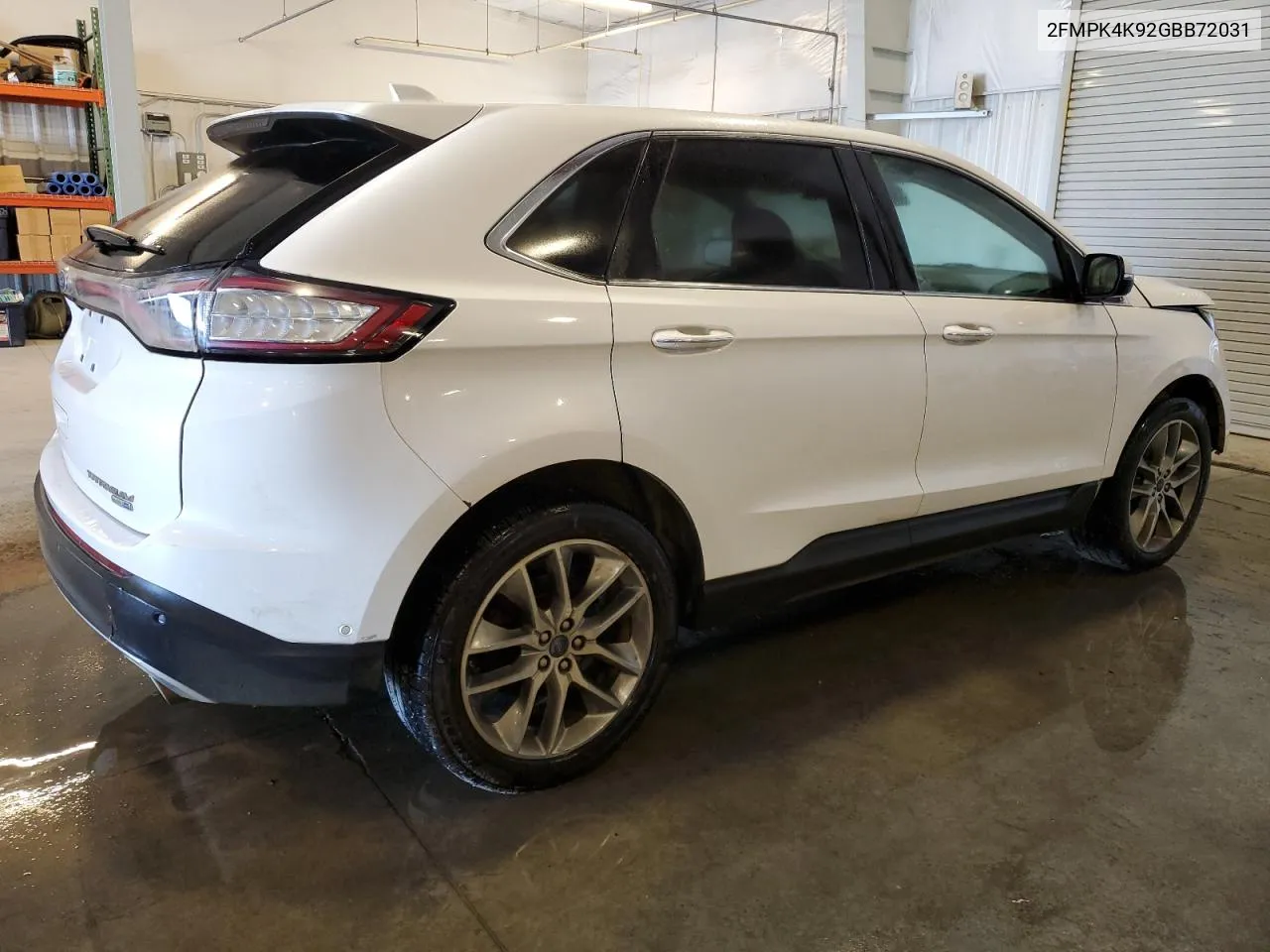 2016 Ford Edge Titanium VIN: 2FMPK4K92GBB72031 Lot: 73102434