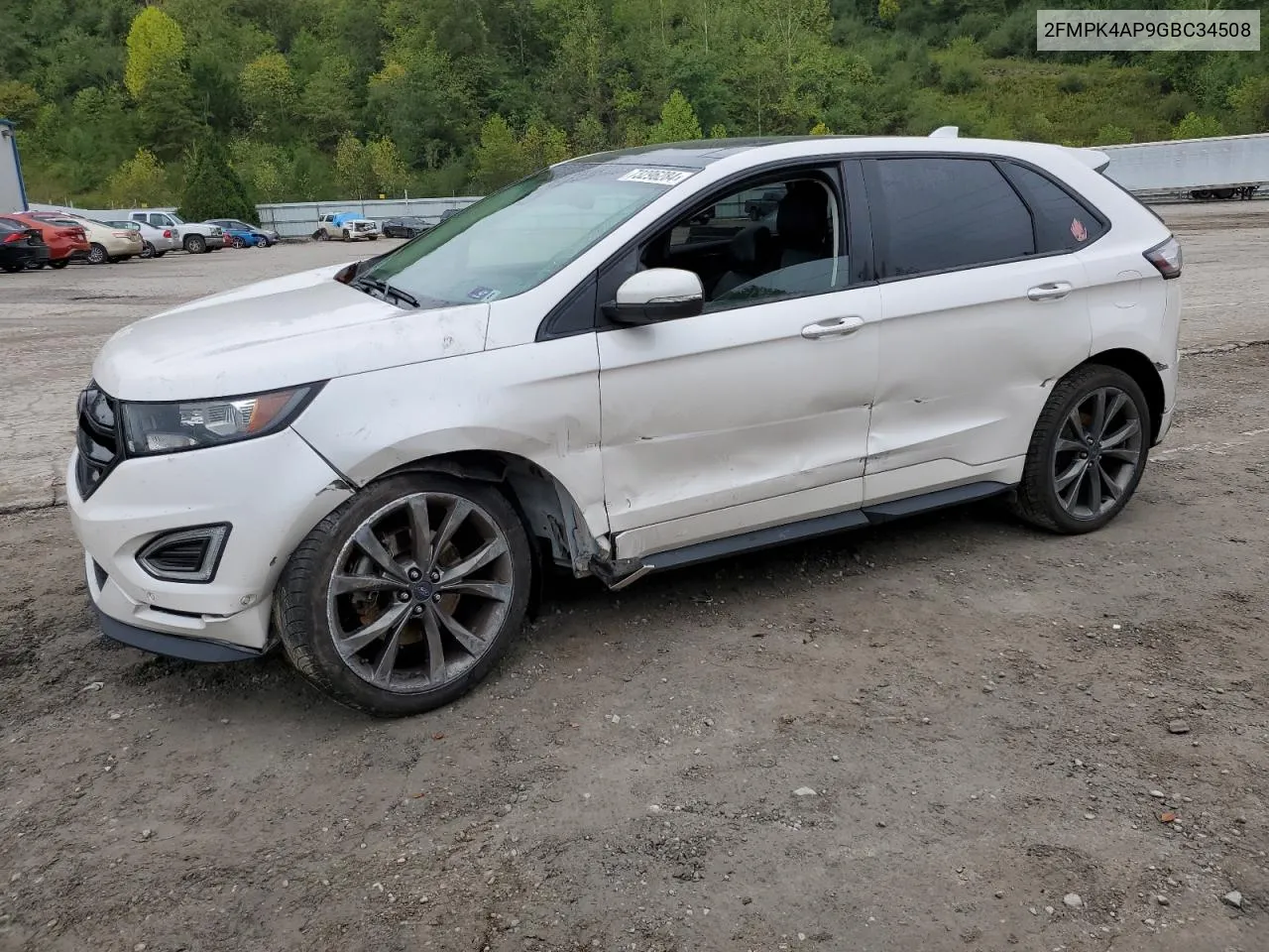 2016 Ford Edge Sport VIN: 2FMPK4AP9GBC34508 Lot: 73296284