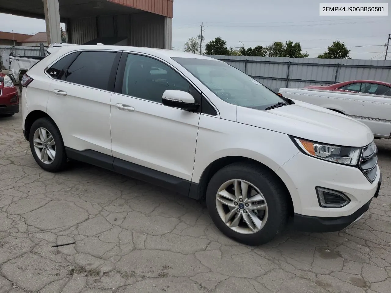 2016 Ford Edge Sel VIN: 2FMPK4J90GBB50501 Lot: 73600334