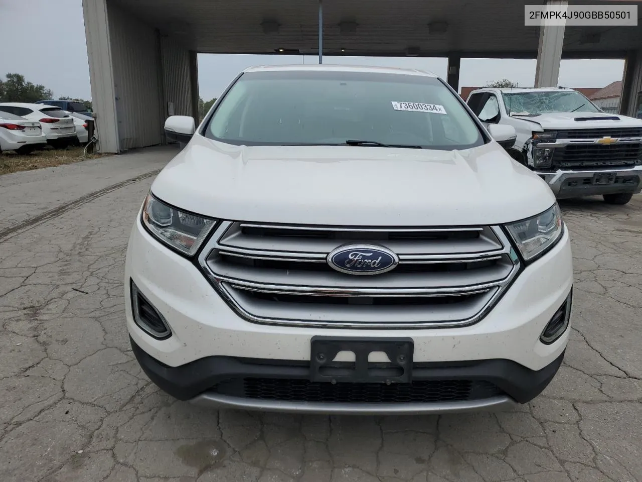 2016 Ford Edge Sel VIN: 2FMPK4J90GBB50501 Lot: 73600334