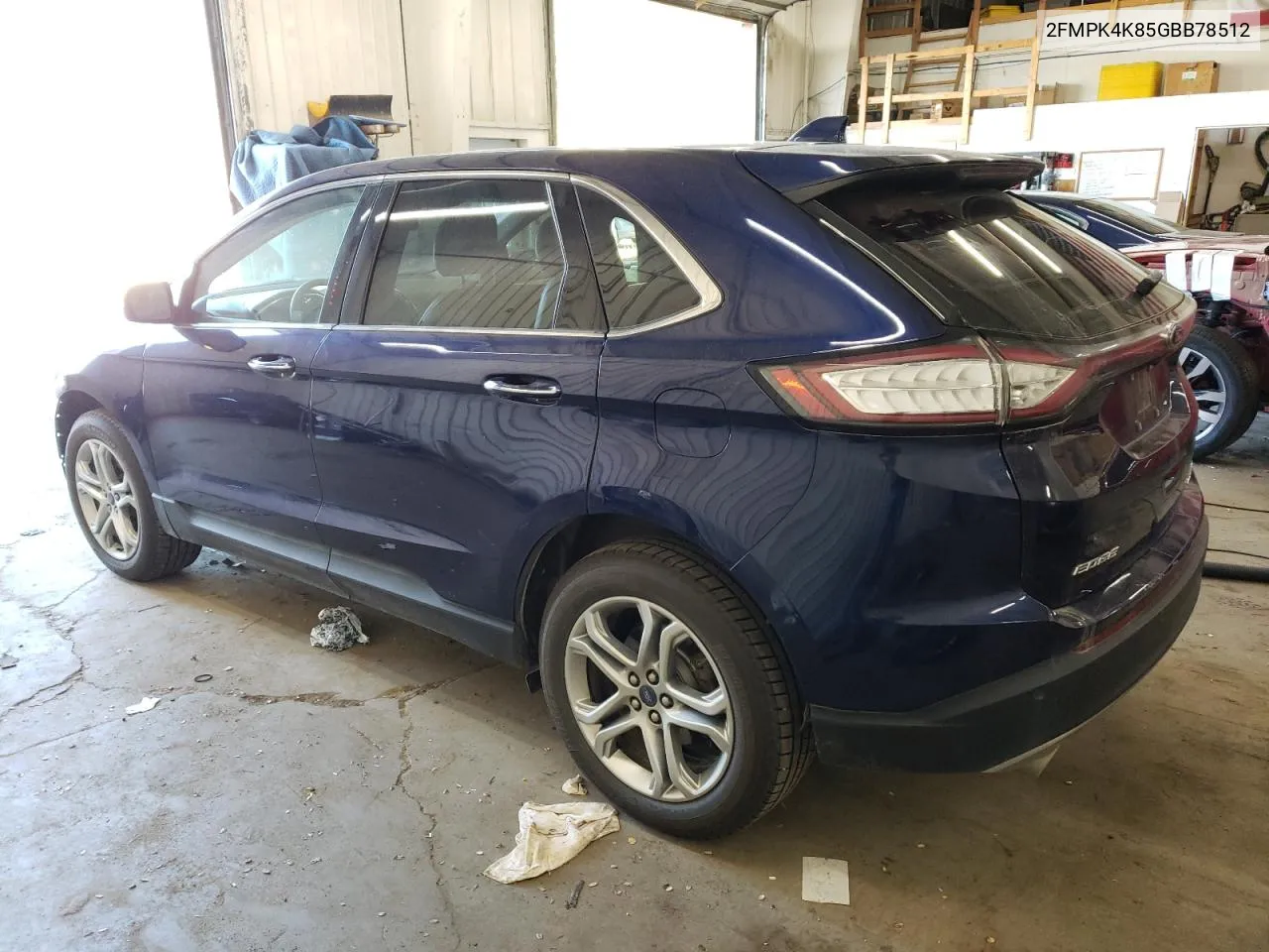 2016 Ford Edge Titanium VIN: 2FMPK4K85GBB78512 Lot: 73670284