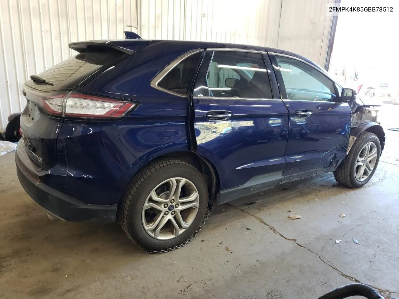 2016 Ford Edge Titanium VIN: 2FMPK4K85GBB78512 Lot: 73670284