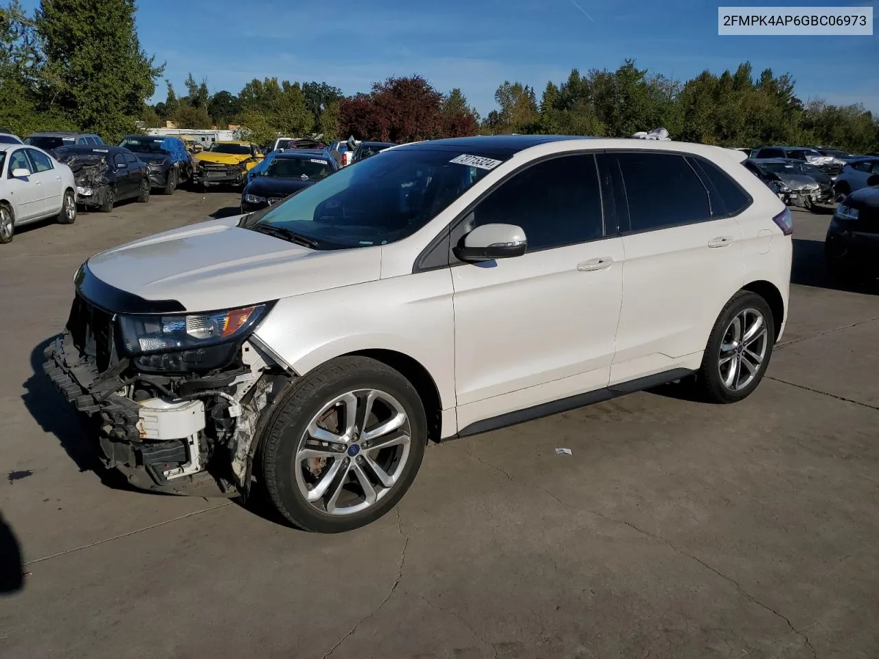 2016 Ford Edge Sport VIN: 2FMPK4AP6GBC06973 Lot: 73715324