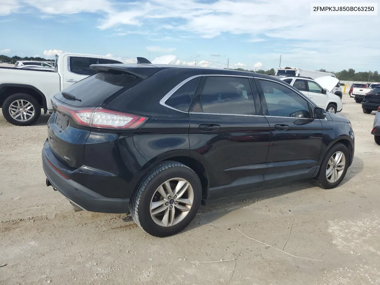 2016 Ford Edge Sel VIN: 2FMPK3J85GBC63250 Lot: 73875204