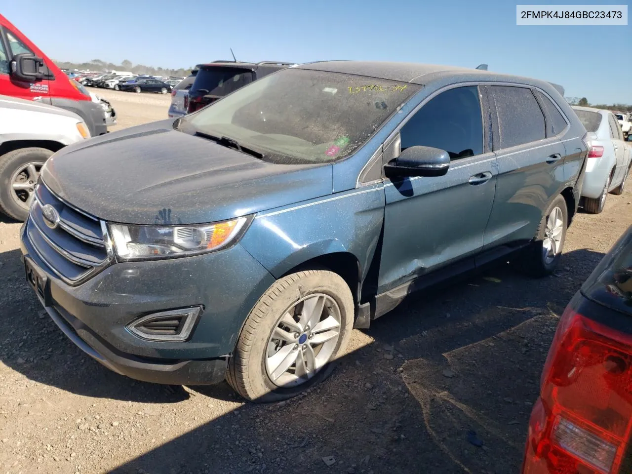 2016 Ford Edge Sel VIN: 2FMPK4J84GBC23473 Lot: 73994034