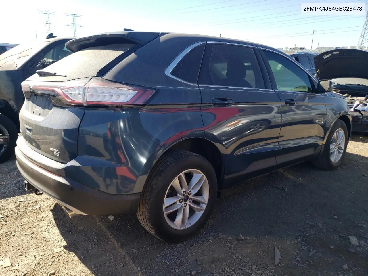 2016 Ford Edge Sel VIN: 2FMPK4J84GBC23473 Lot: 73994034