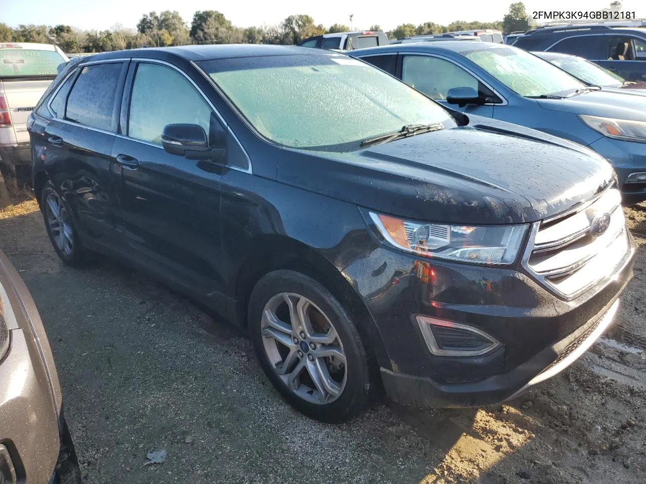 2016 Ford Edge Titanium VIN: 2FMPK3K94GBB12181 Lot: 74008274