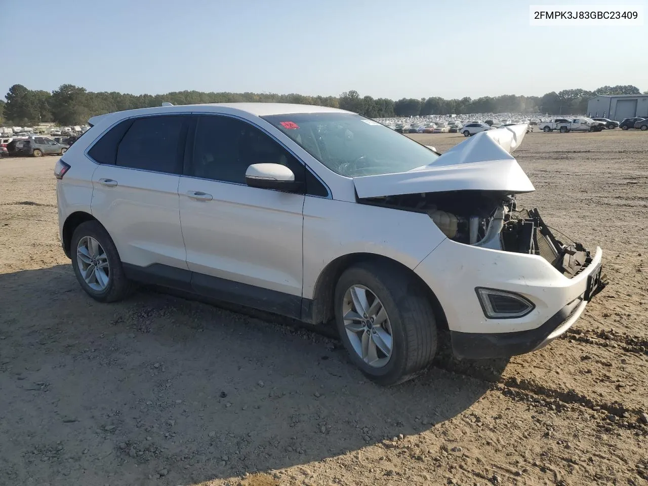 2016 Ford Edge Sel VIN: 2FMPK3J83GBC23409 Lot: 74121584