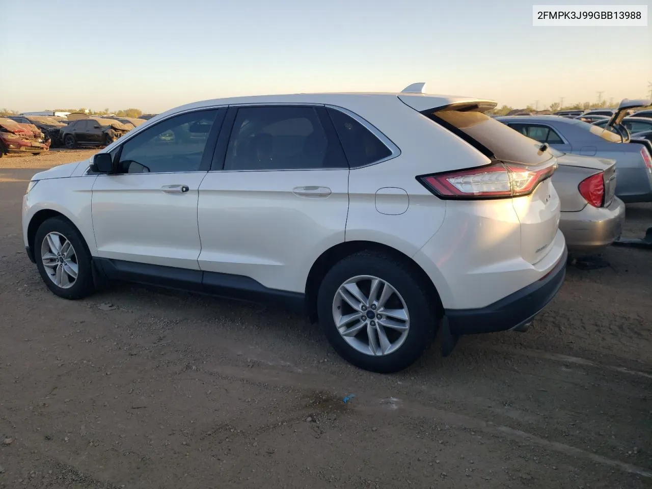 2016 Ford Edge Sel VIN: 2FMPK3J99GBB13988 Lot: 74126694