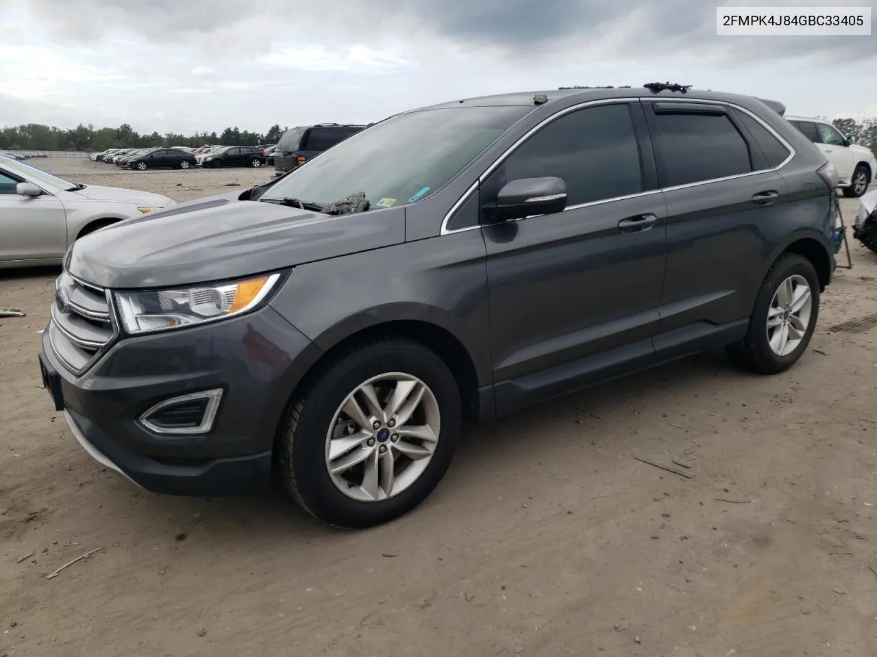 2016 Ford Edge Sel VIN: 2FMPK4J84GBC33405 Lot: 74419864