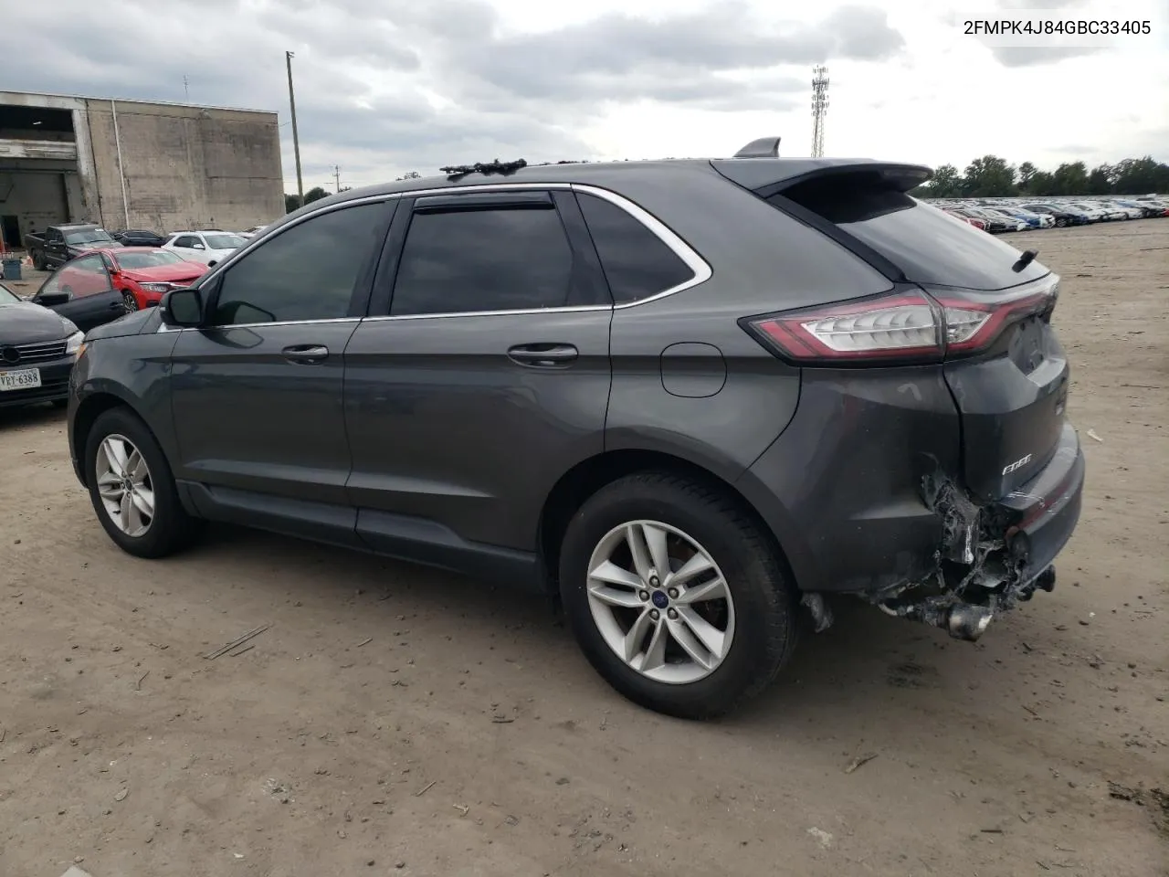 2016 Ford Edge Sel VIN: 2FMPK4J84GBC33405 Lot: 74419864