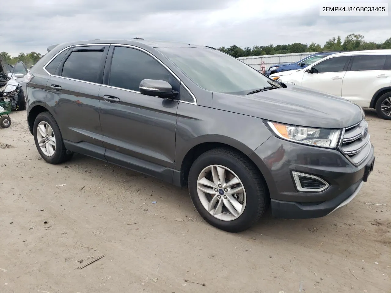 2016 Ford Edge Sel VIN: 2FMPK4J84GBC33405 Lot: 74419864