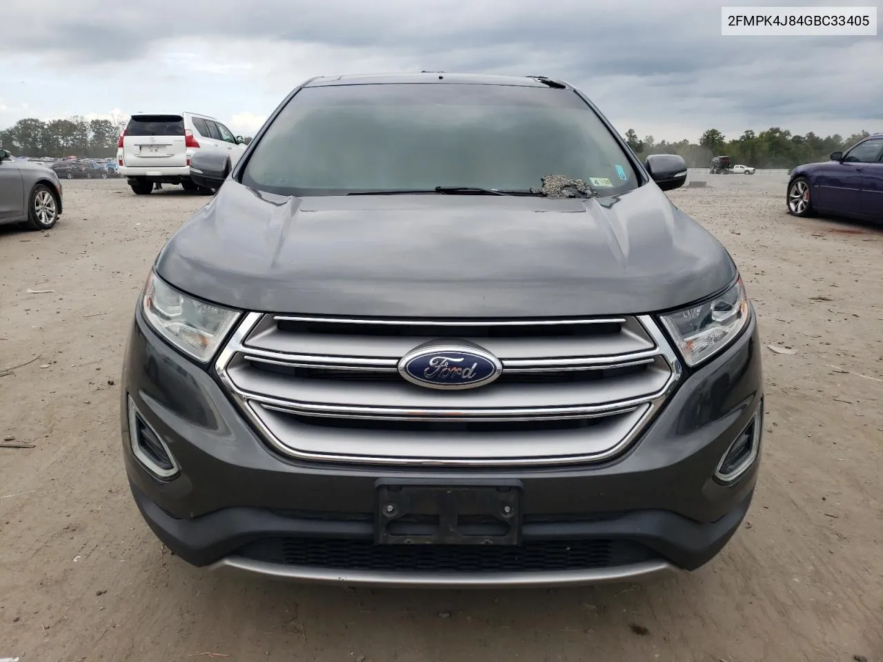 2016 Ford Edge Sel VIN: 2FMPK4J84GBC33405 Lot: 74419864