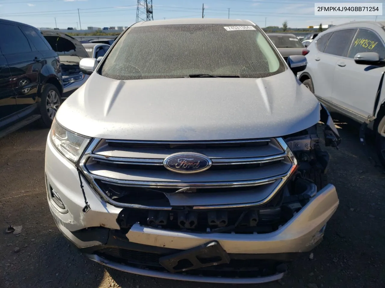 2016 Ford Edge Sel VIN: 2FMPK4J94GBB71254 Lot: 74531364