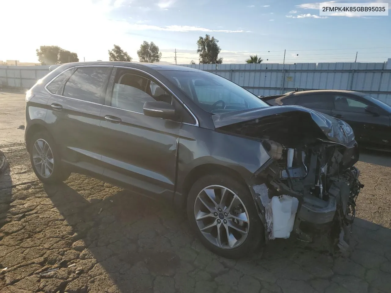 2FMPK4K85GBB95035 2016 Ford Edge Titanium