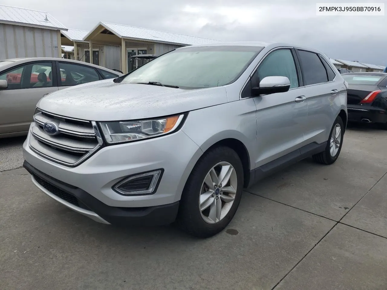 2016 Ford Edge Sel VIN: 2FMPK3J95GBB70916 Lot: 75097454