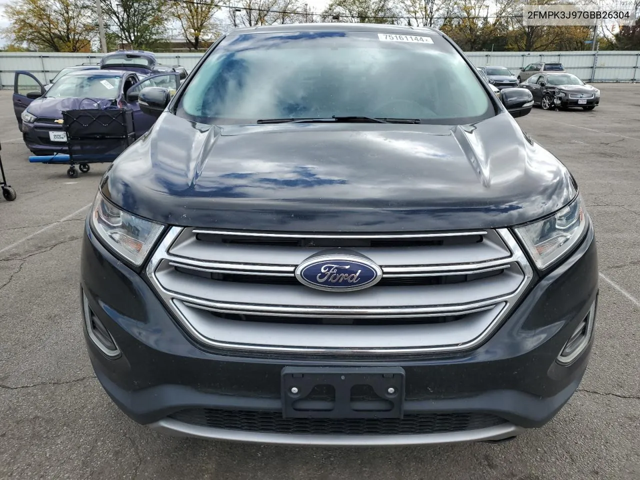 2016 Ford Edge Sel VIN: 2FMPK3J97GBB26304 Lot: 75161144