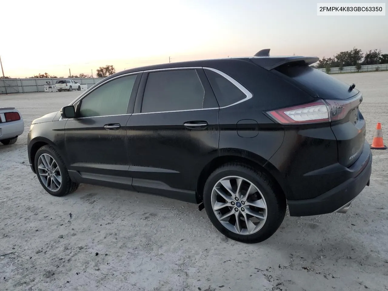 2016 Ford Edge Titanium VIN: 2FMPK4K83GBC63350 Lot: 75265774