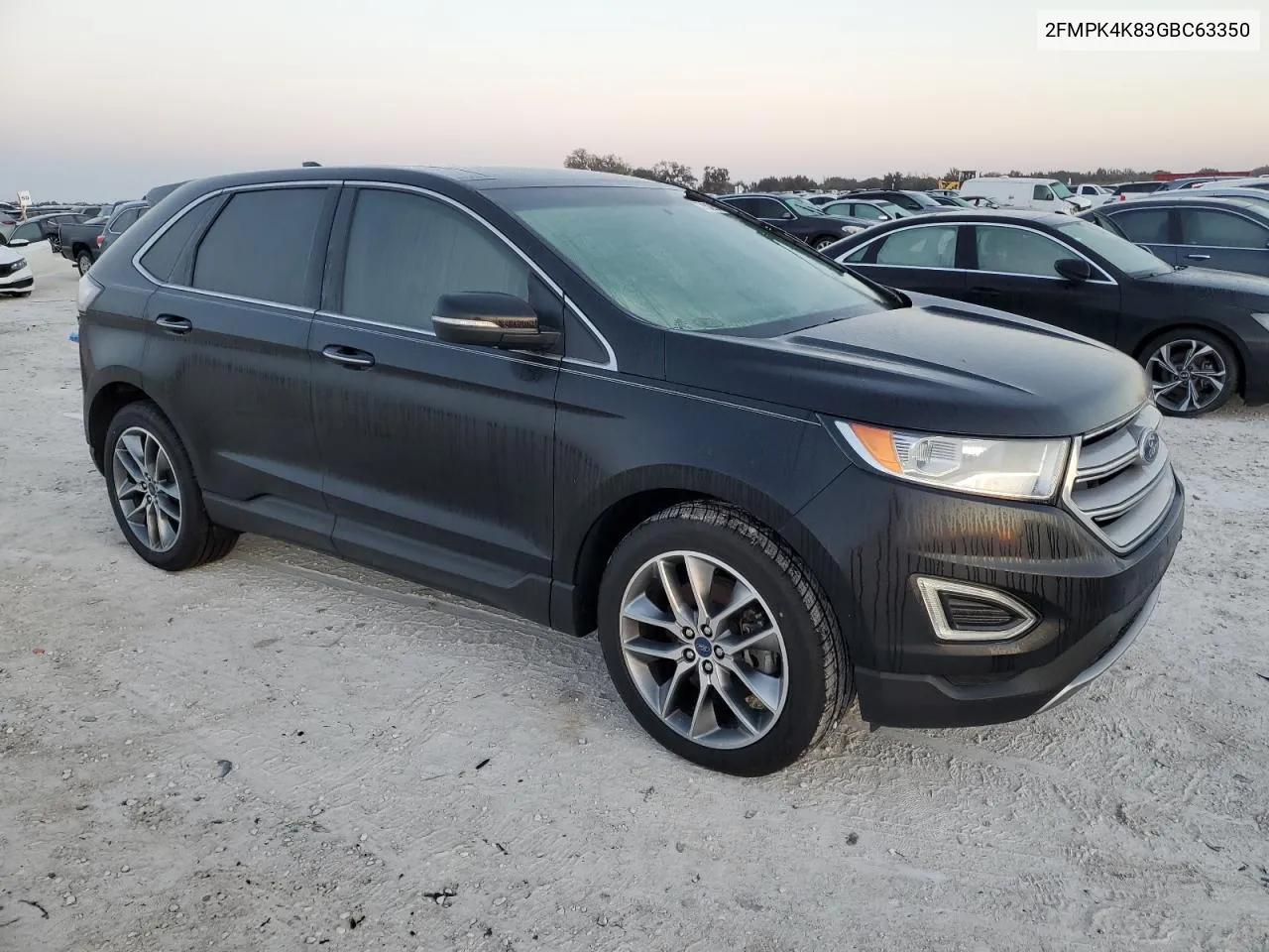 2016 Ford Edge Titanium VIN: 2FMPK4K83GBC63350 Lot: 75265774