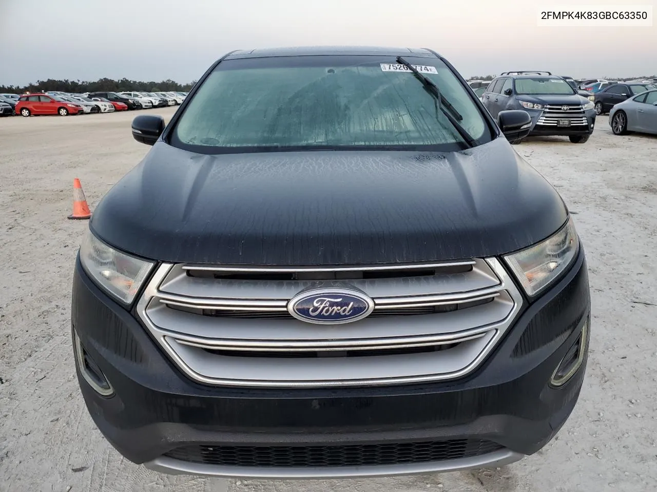 2016 Ford Edge Titanium VIN: 2FMPK4K83GBC63350 Lot: 75265774