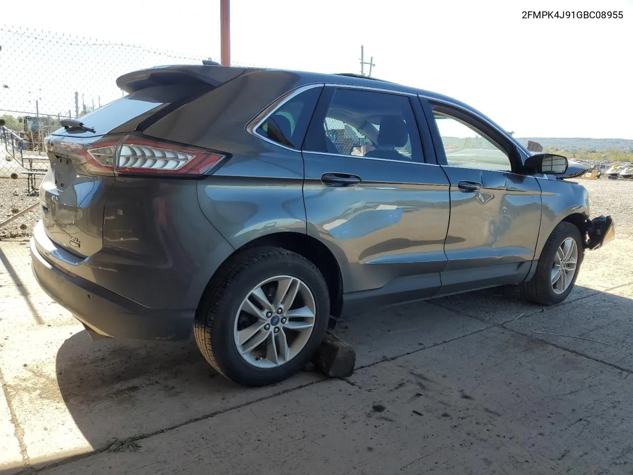 2016 Ford Edge Sel VIN: 2FMPK4J91GBC08955 Lot: 75270144