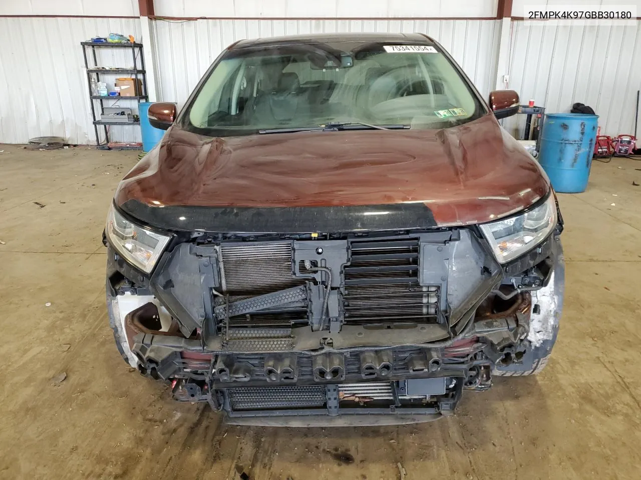 2FMPK4K97GBB30180 2016 Ford Edge Titanium