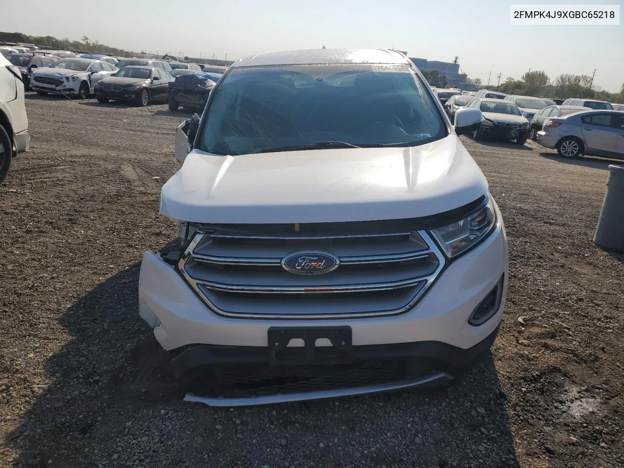 2016 Ford Edge Sel VIN: 2FMPK4J9XGBC65218 Lot: 75438284