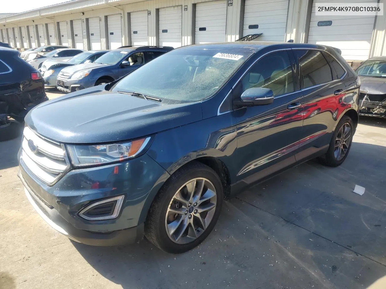 2016 Ford Edge Titanium VIN: 2FMPK4K97GBC10336 Lot: 75636804