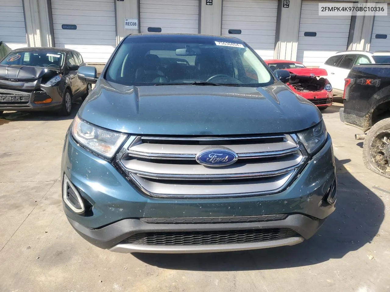 2016 Ford Edge Titanium VIN: 2FMPK4K97GBC10336 Lot: 75636804