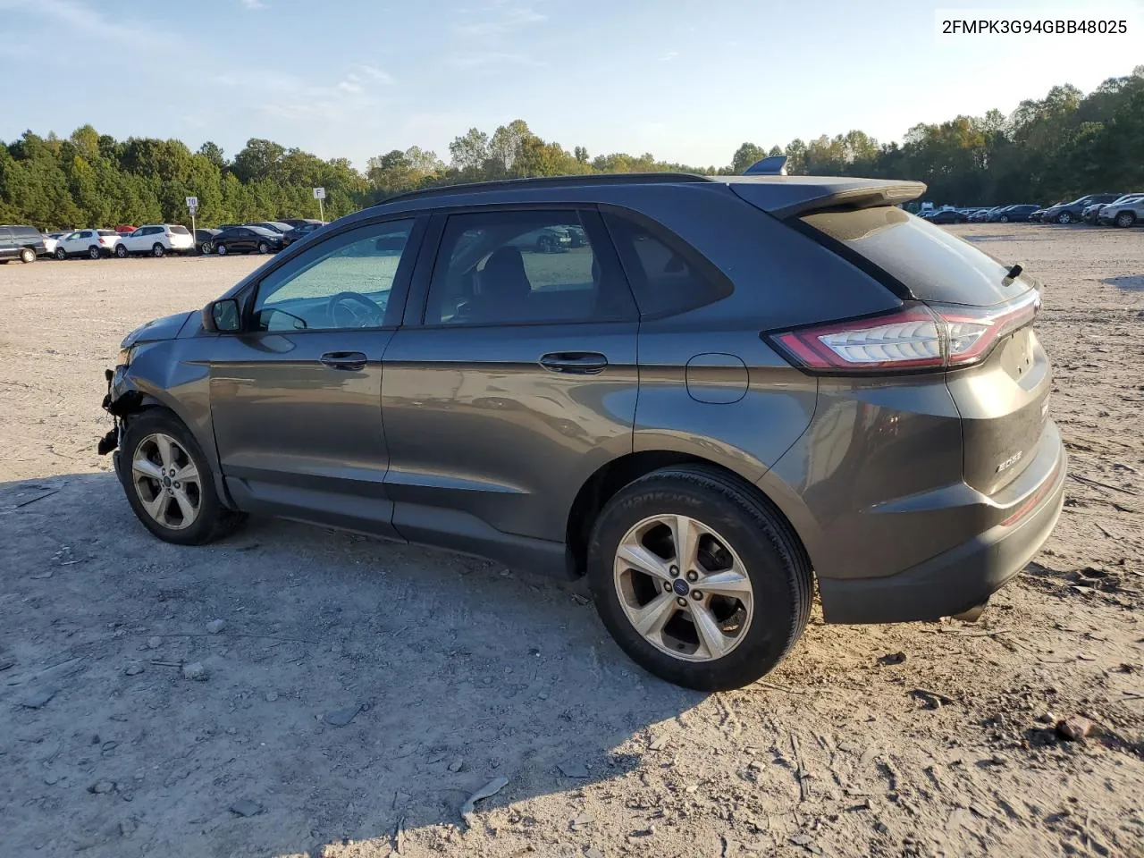 2016 Ford Edge Se VIN: 2FMPK3G94GBB48025 Lot: 75651044