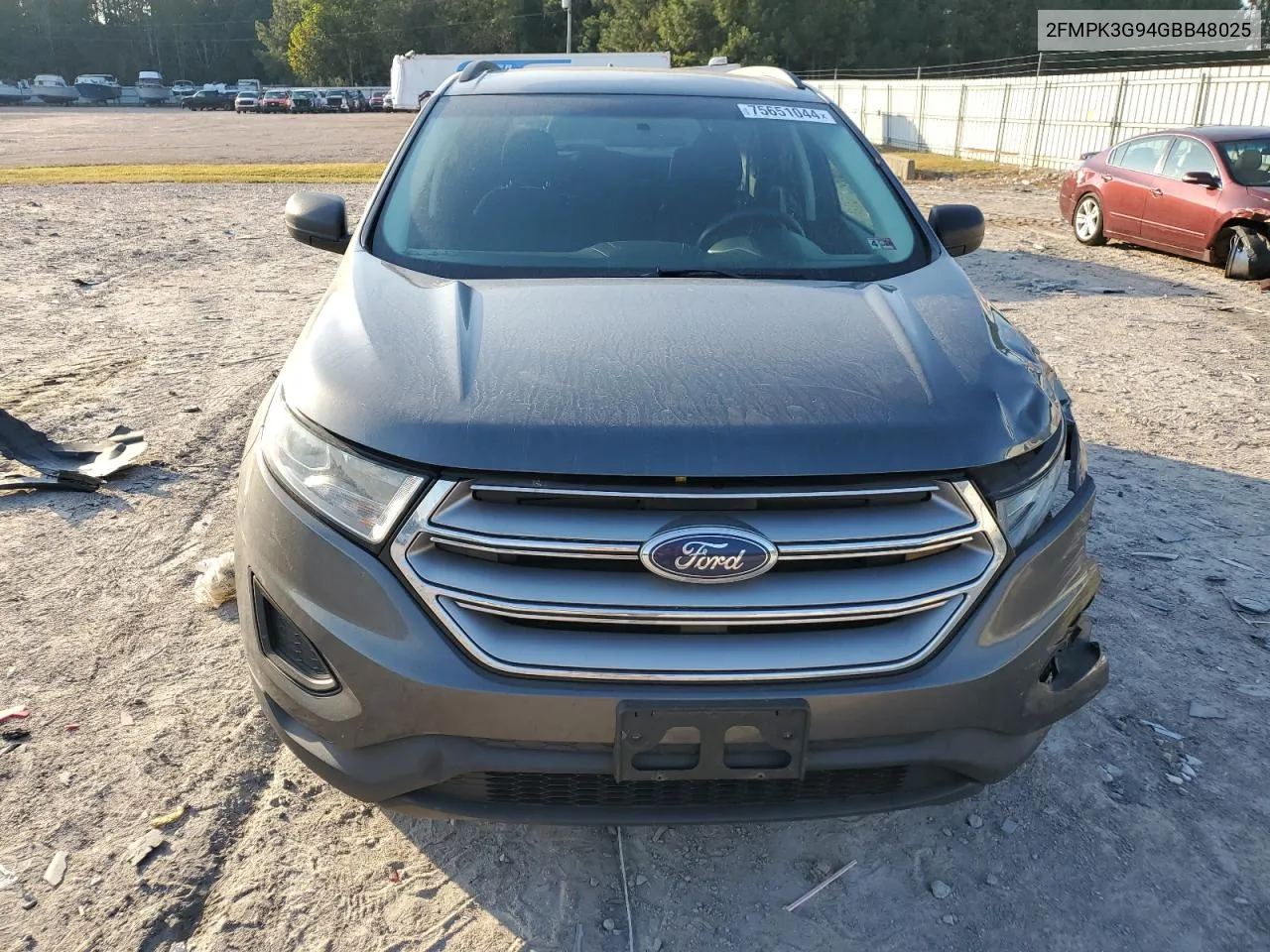 2016 Ford Edge Se VIN: 2FMPK3G94GBB48025 Lot: 75651044