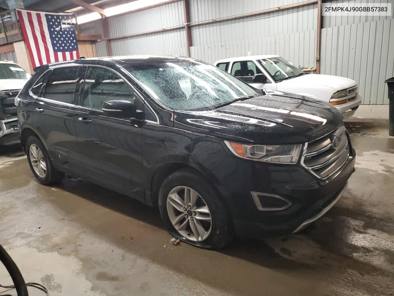 2016 Ford Edge Sel VIN: 2FMPK4J90GBB57383 Lot: 75665874