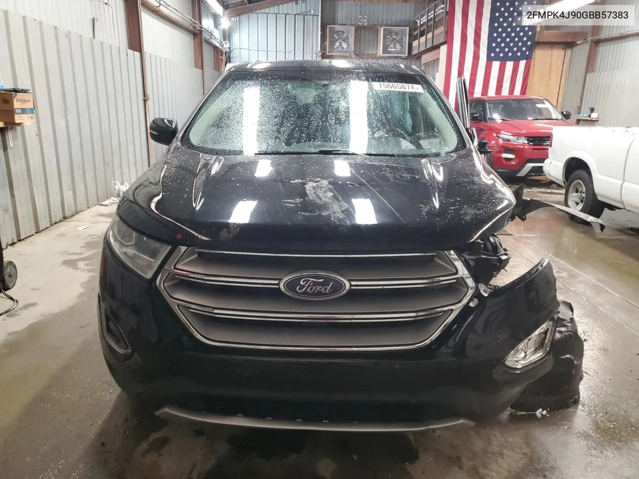 2016 Ford Edge Sel VIN: 2FMPK4J90GBB57383 Lot: 75665874