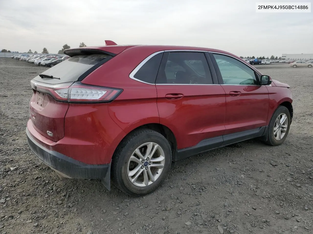 2016 Ford Edge Sel VIN: 2FMPK4J95GBC14886 Lot: 75911684