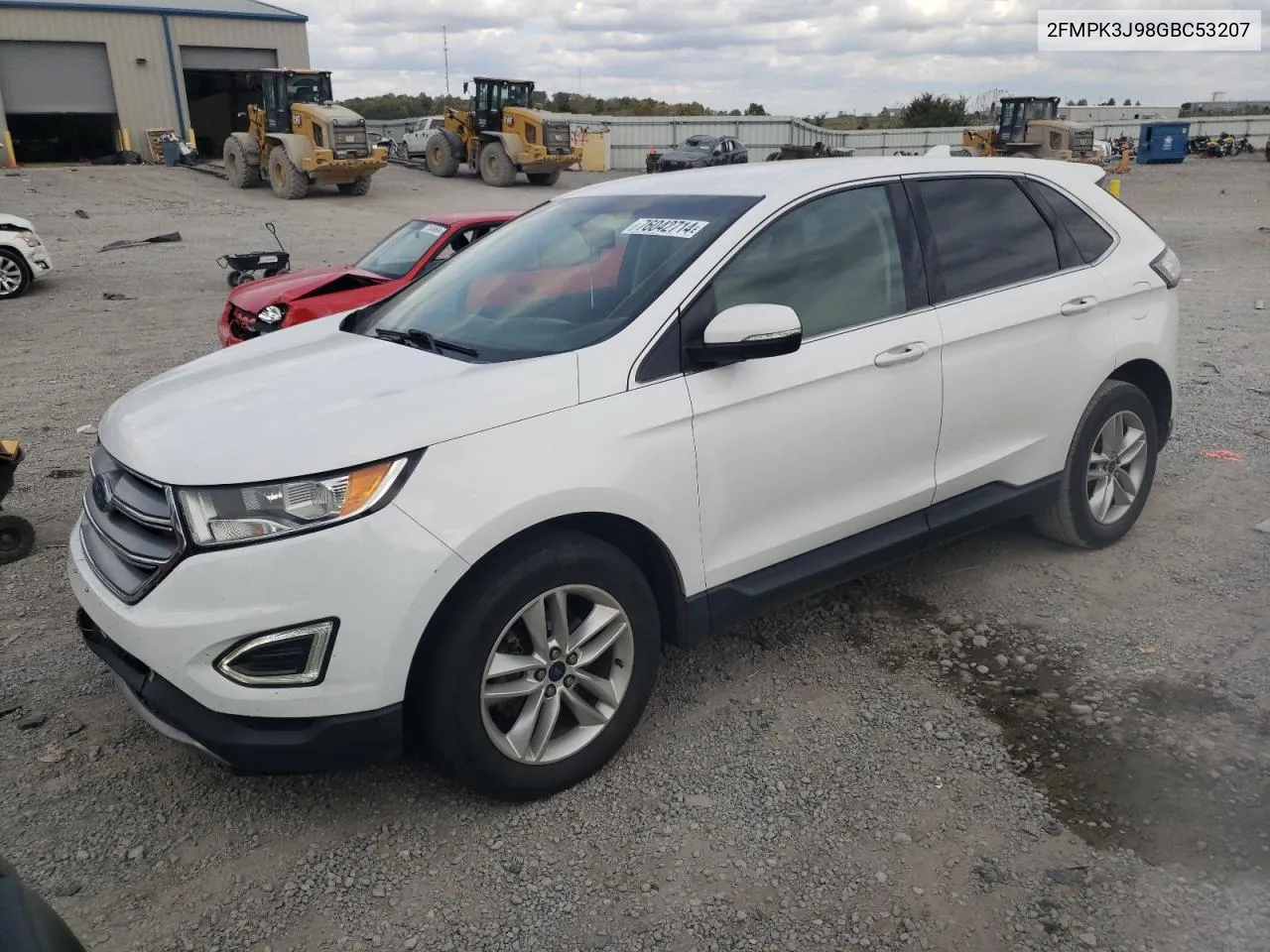 2016 Ford Edge Sel VIN: 2FMPK3J98GBC53207 Lot: 76042714