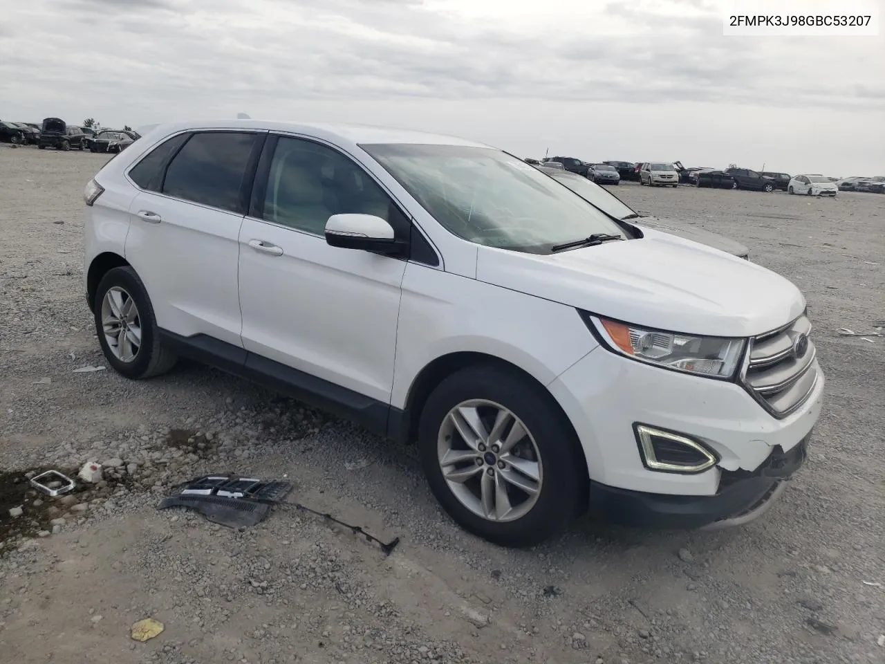 2016 Ford Edge Sel VIN: 2FMPK3J98GBC53207 Lot: 76042714