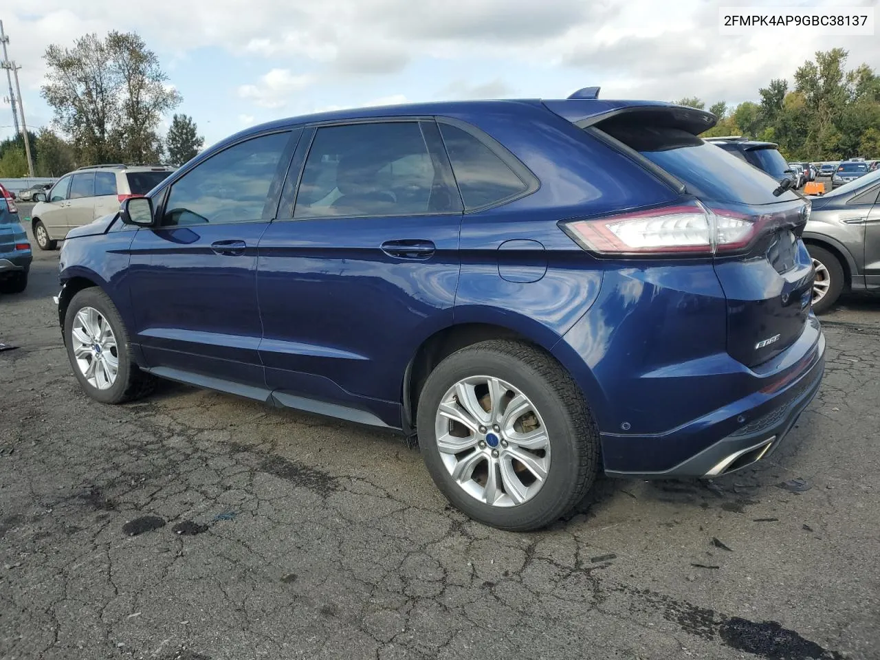 2016 Ford Edge Sport VIN: 2FMPK4AP9GBC38137 Lot: 76101204