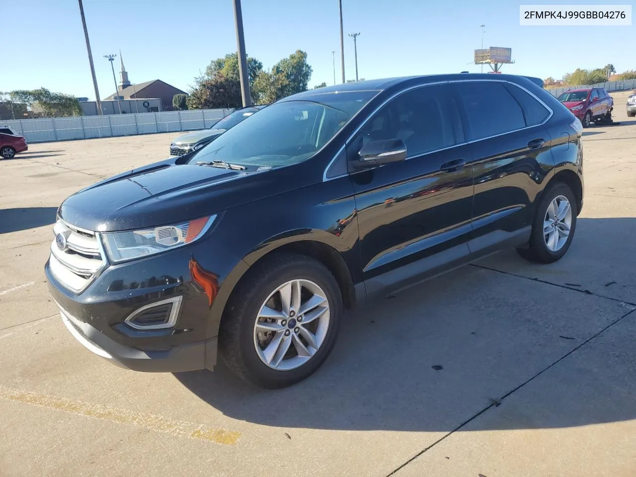 2016 Ford Edge Sel VIN: 2FMPK4J99GBB04276 Lot: 77343914