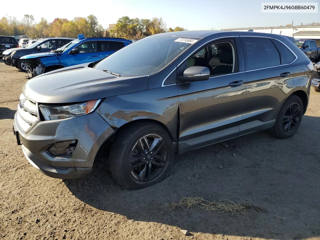 2016 Ford Edge Sel VIN: 2FMPK4J96GBB60479 Lot: 77374984