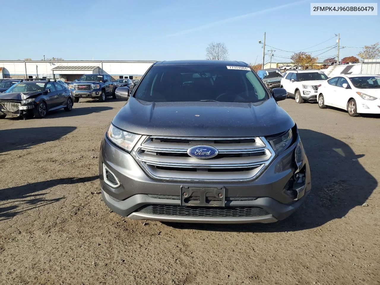 2016 Ford Edge Sel VIN: 2FMPK4J96GBB60479 Lot: 77374984