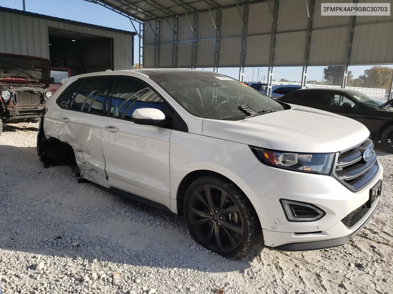 2016 Ford Edge Sport VIN: 2FMPK4AP9GBC30703 Lot: 77535604