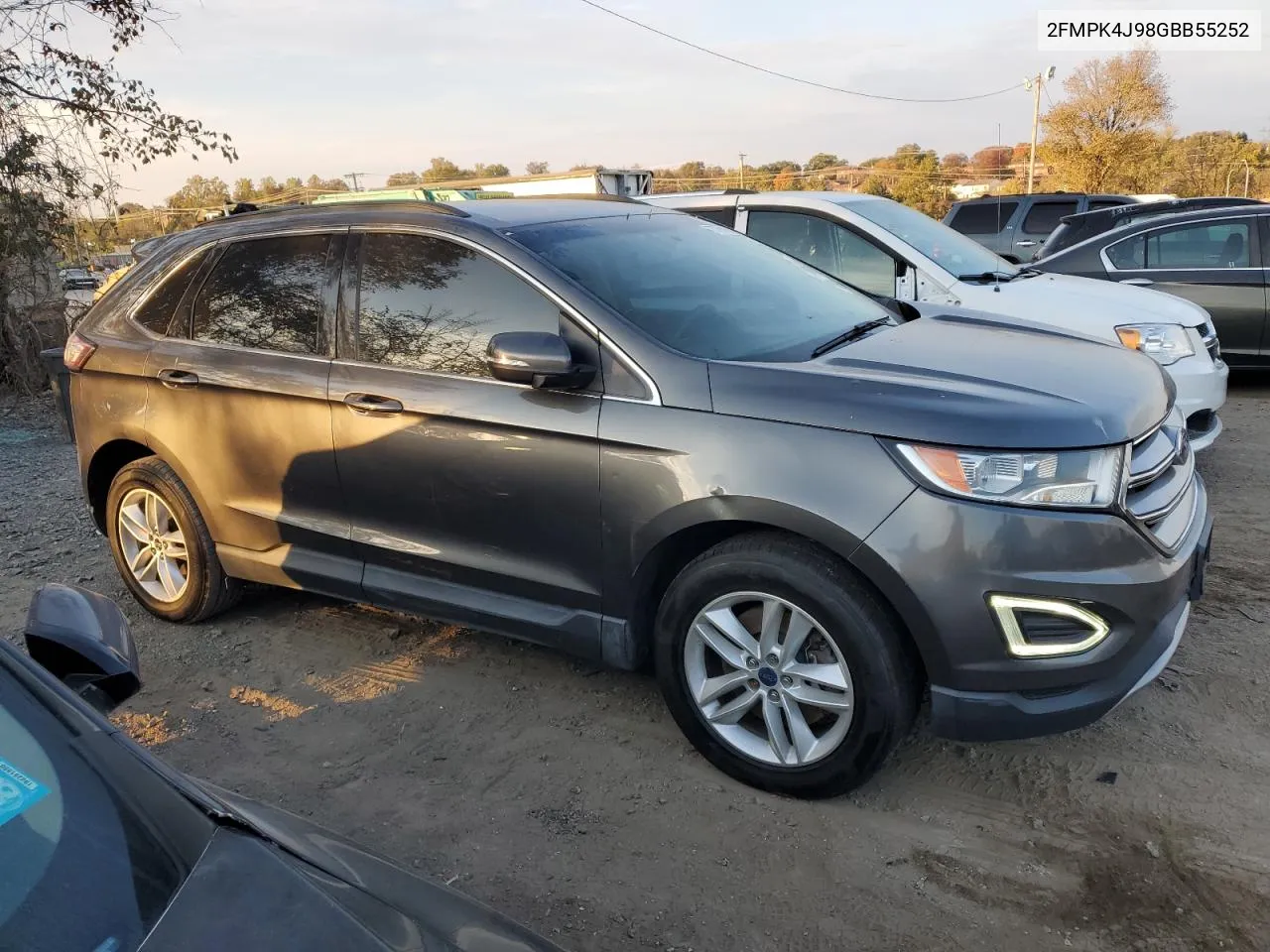 2016 Ford Edge Sel VIN: 2FMPK4J98GBB55252 Lot: 77791964