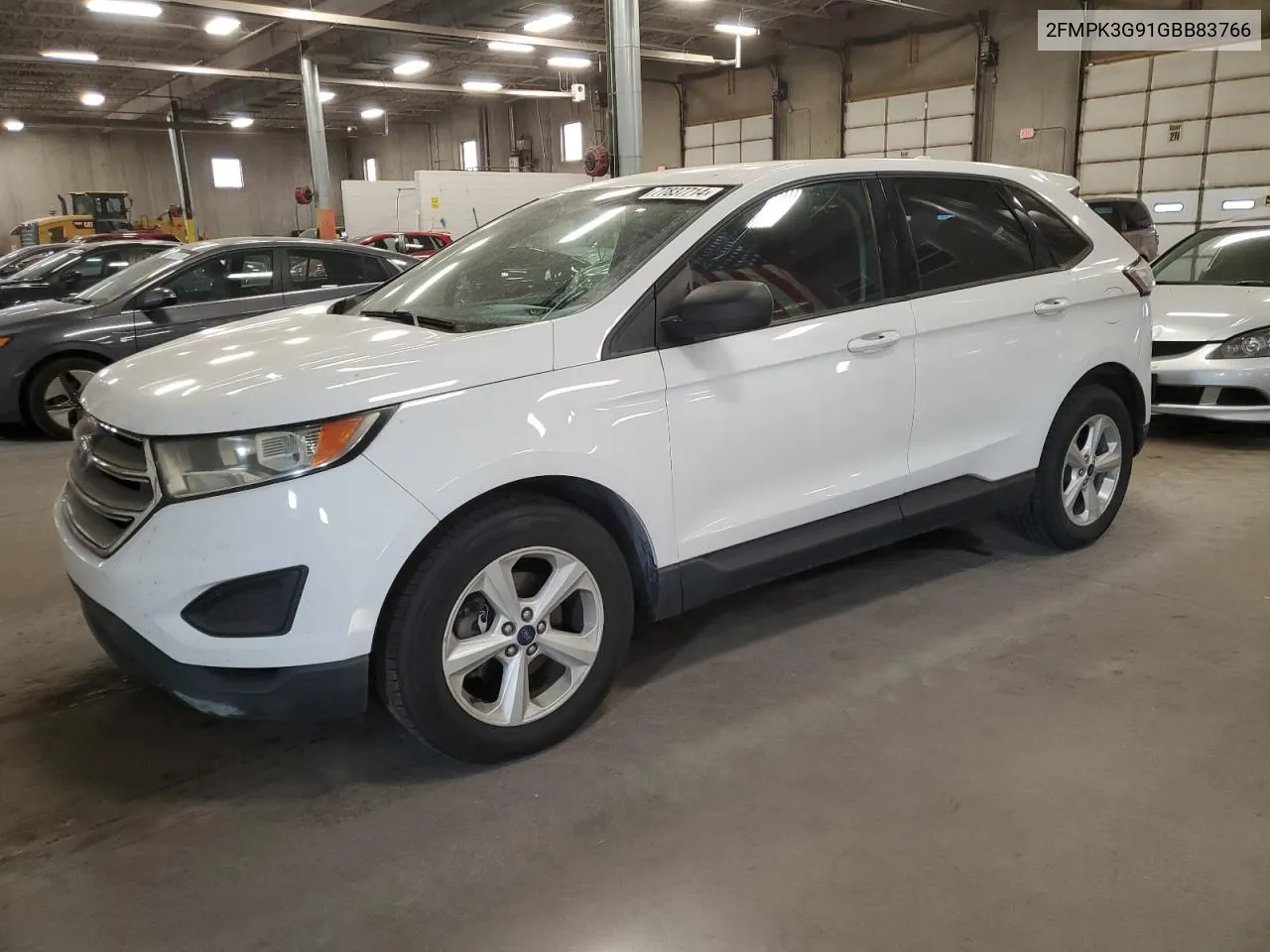 2016 Ford Edge Se VIN: 2FMPK3G91GBB83766 Lot: 77837714